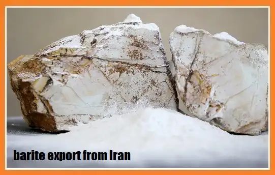 barite export from Iran