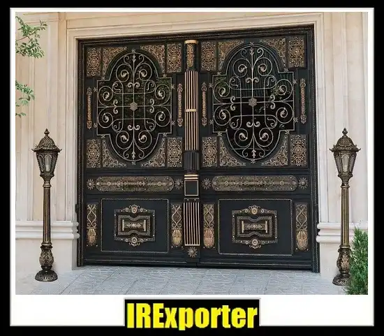 Metal doors export from Iran