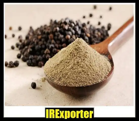 Export of black pepper