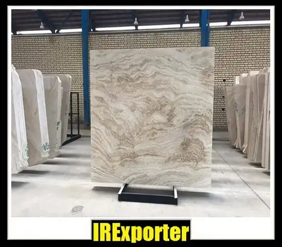 Travertine stone export from Iran