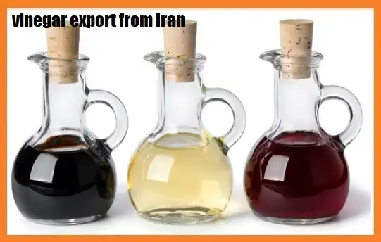 vinegar export from Iran