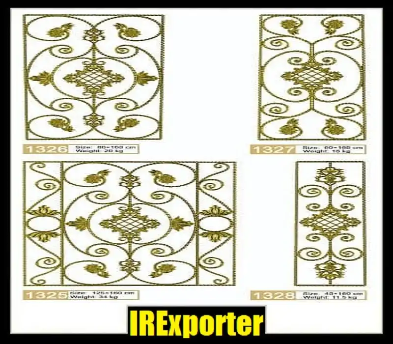 Export of wrought iron to Russia