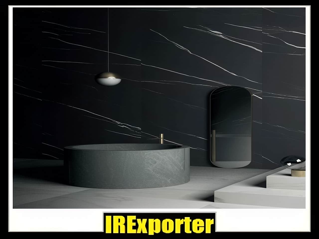 With excellent export quality of ceramic slab stone