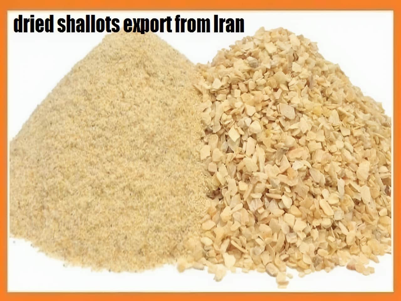 dried shallots export from Iran