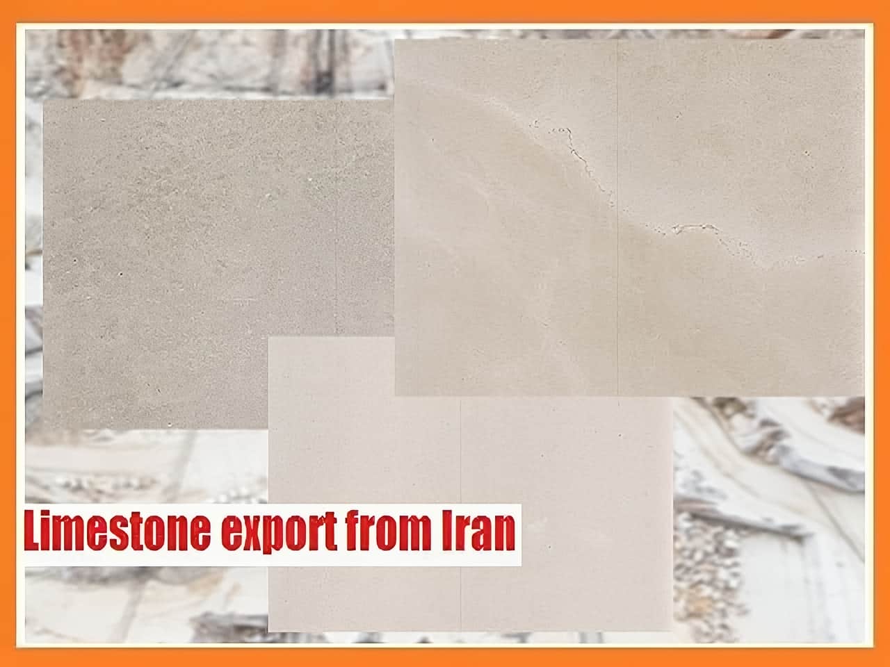 limestone export from Iran