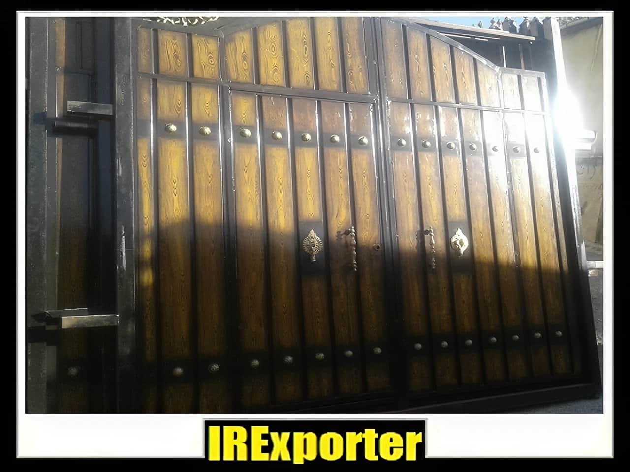 Metal wood design door manufacturer | iran exports Metal wood design door manufacturer