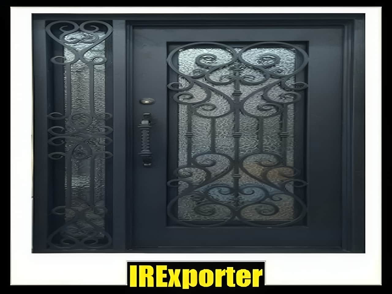 The metal door model of the entrance to the building | iran exports The metal door model of the entrance to the building
