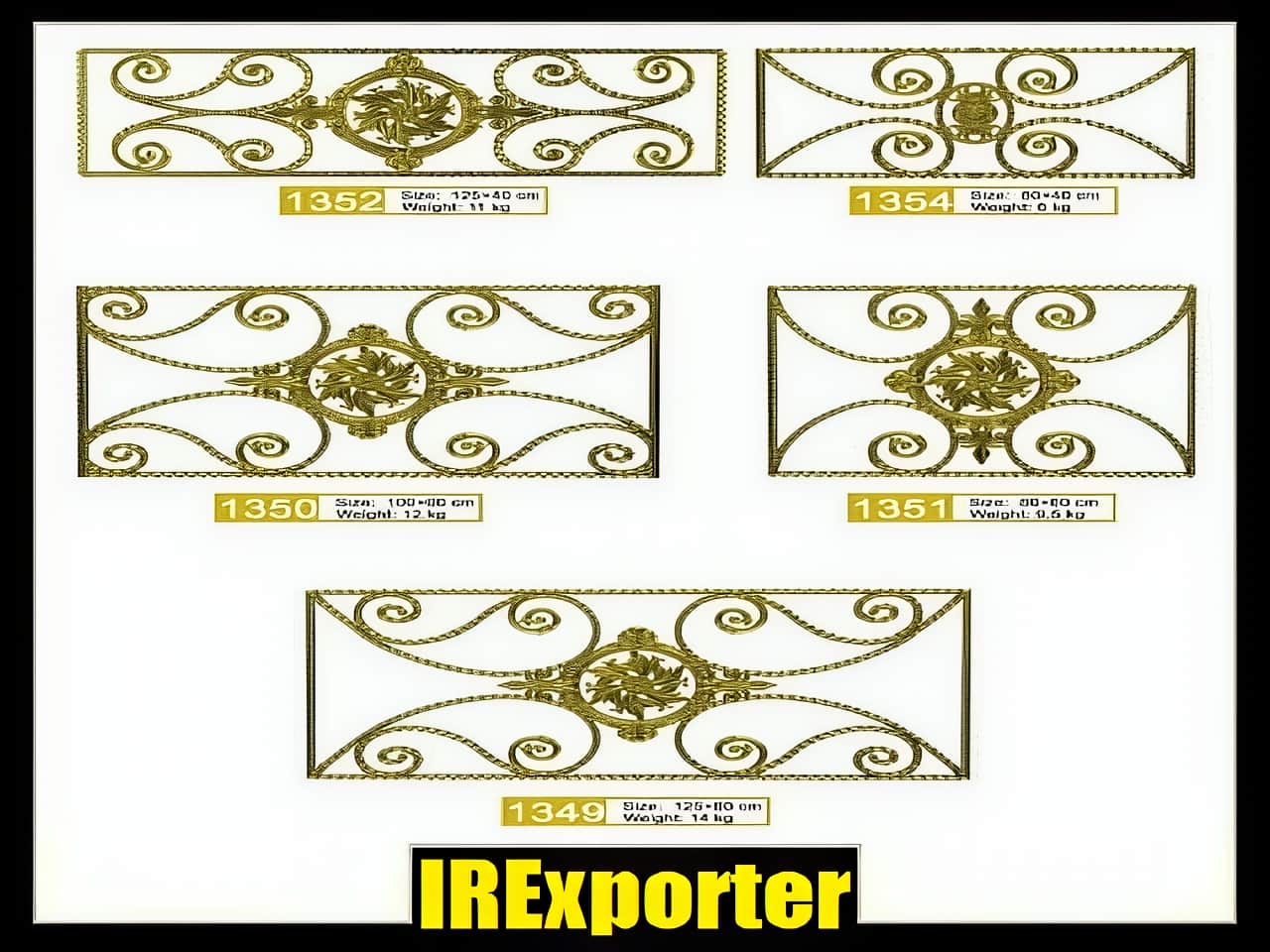wrought iron arbor