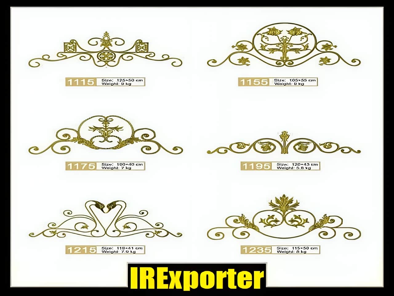 Major shopping wrought iron