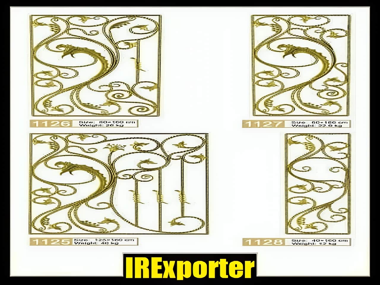 wrought iron coffee table