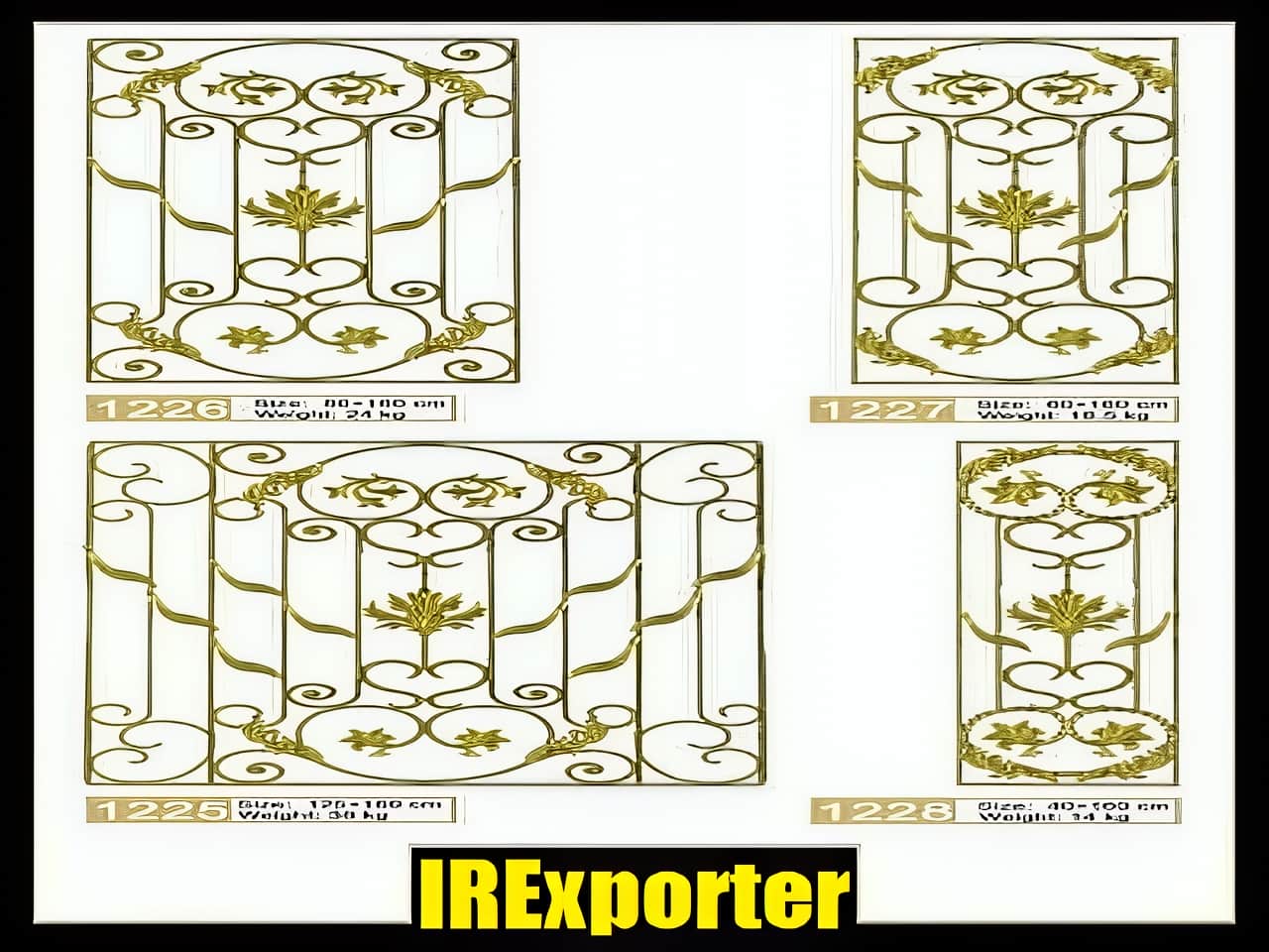 wrought iron end table