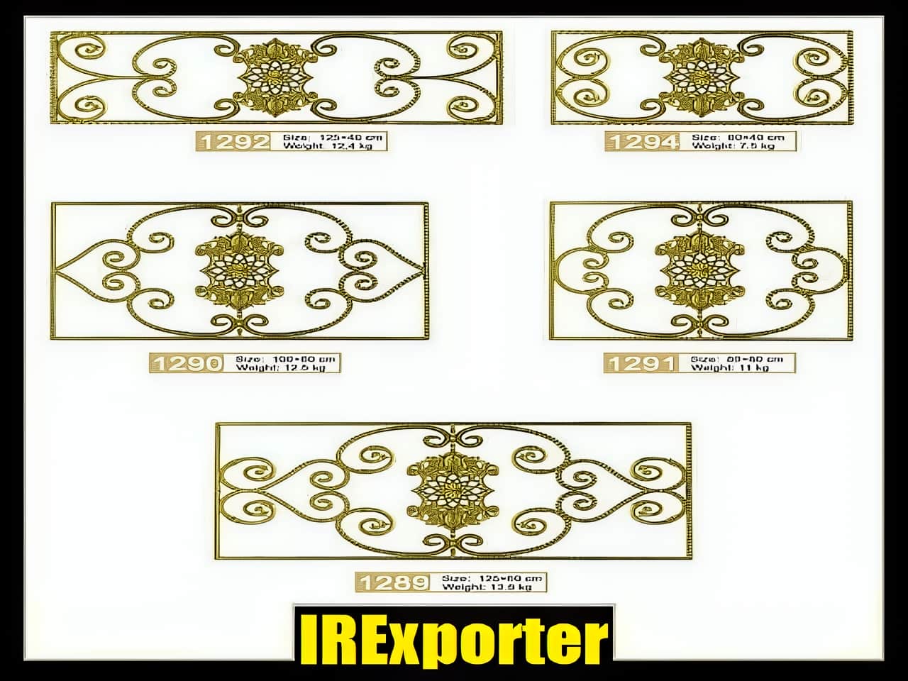What is in wrought iron?