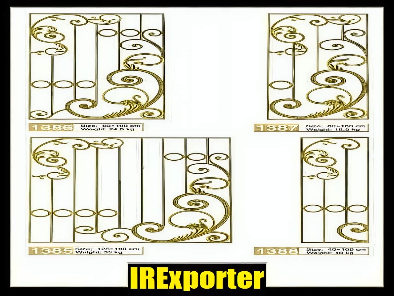 wrought iron stair railing